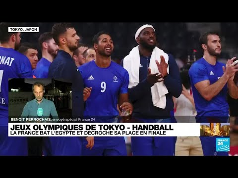 JO de Tokyo  - Handball : la France bat l'Égypte et décroche sa place en finale • FRANCE 24