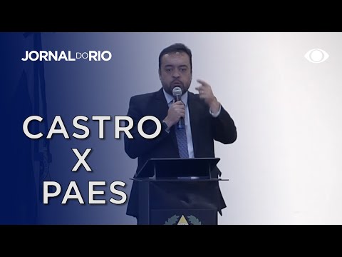 Castro rebate Paes em posse de novo secretário