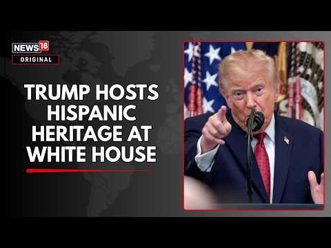 Donald Trump Honors Hispanic Americans At White House Hispanic Heritage Celebration | N18G