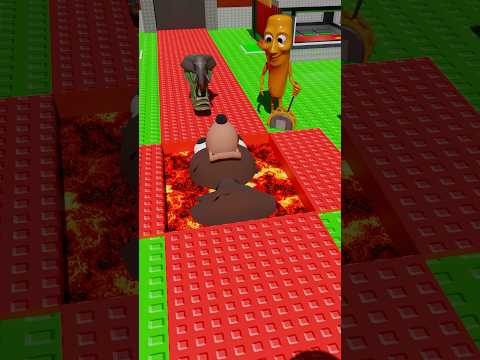 Crazy Italian Characters vs Sahur Lava Challenge