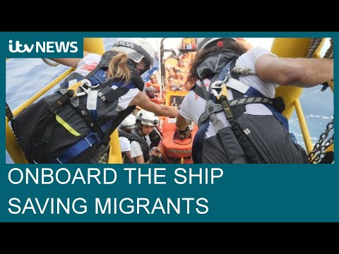 'Save lives and do no harm': On board the Geo Barents rescue ship saving migrants at sea | ITV News