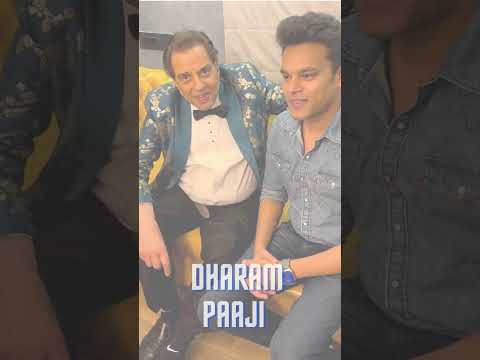 When legend Dharamji took my name!! #jayvijaysachan #shorts #inspiration #legend
