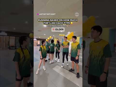 Guess we know everyone’s type now🏃💨#LastButNotLeast #迷茫又无惧的我们  #mediacorp