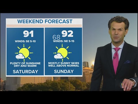 DFW Weather: Warm and sunny pattern for now -- but are there signs of fall on the horizon?