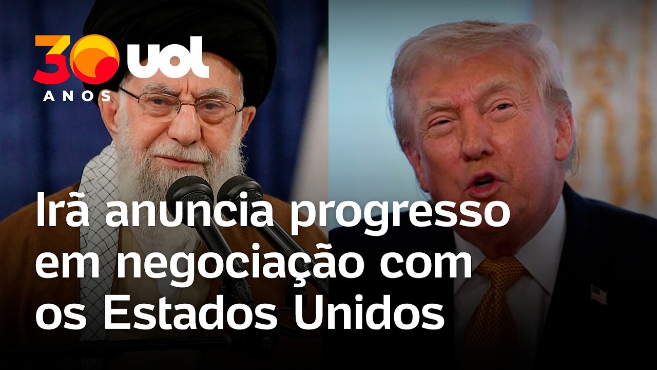 Irã está conversando com os EUA, diz Donald Trump; país cita avanço em negociações; veja vídeo