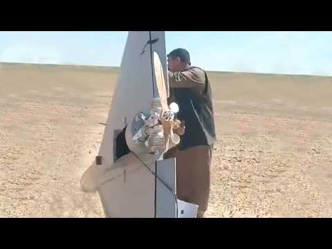 Житель Ирака показал новый дрон LUCAS армии США