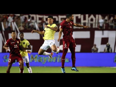 Ecuador empató 0 a 0 con Venezuela