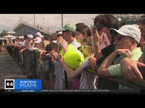 Fans worldwide flock to South Florida for Miami Open