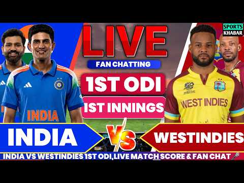 <strong>Ind</strong> <strong>vs</strong> <strong>Wi</strong> 1st ODI Match <strong>Wi</strong> 2026 <strong>Wi</strong> Bat | India <strong>vs</strong> Westindies Live Cricket Analysis &amp; Fan Chat