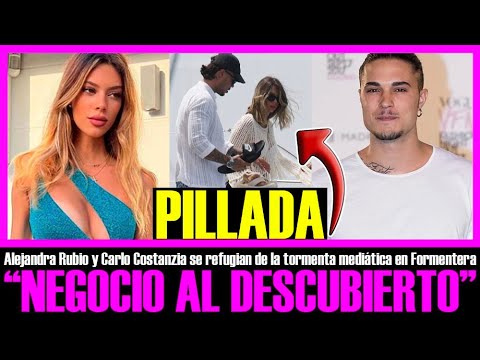 LA GRAN PILLADA A ALEJANDRA RUBIO y CARLO COSTANZIA NEGOCIANDO CON UN PAPARAZZI.