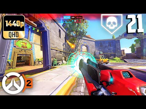 Overwatch 2 | 21-2 As Tracer And Sojourn Unranked Full Gameplay #10! (No Commentary)