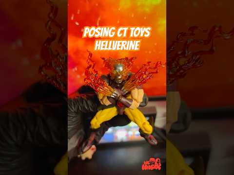 Posing HELLVERINE by CT Toys #wolverine #fyp #actionfigures #toys #xmen #marvel #marvelcomics