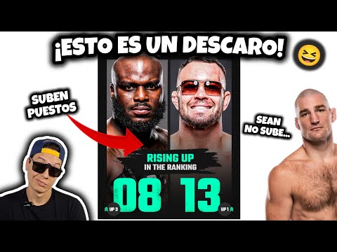 DESCARO en RANKINGS‼️ COLBY y LEWIS suben puesto pero STRICKLAND no😂