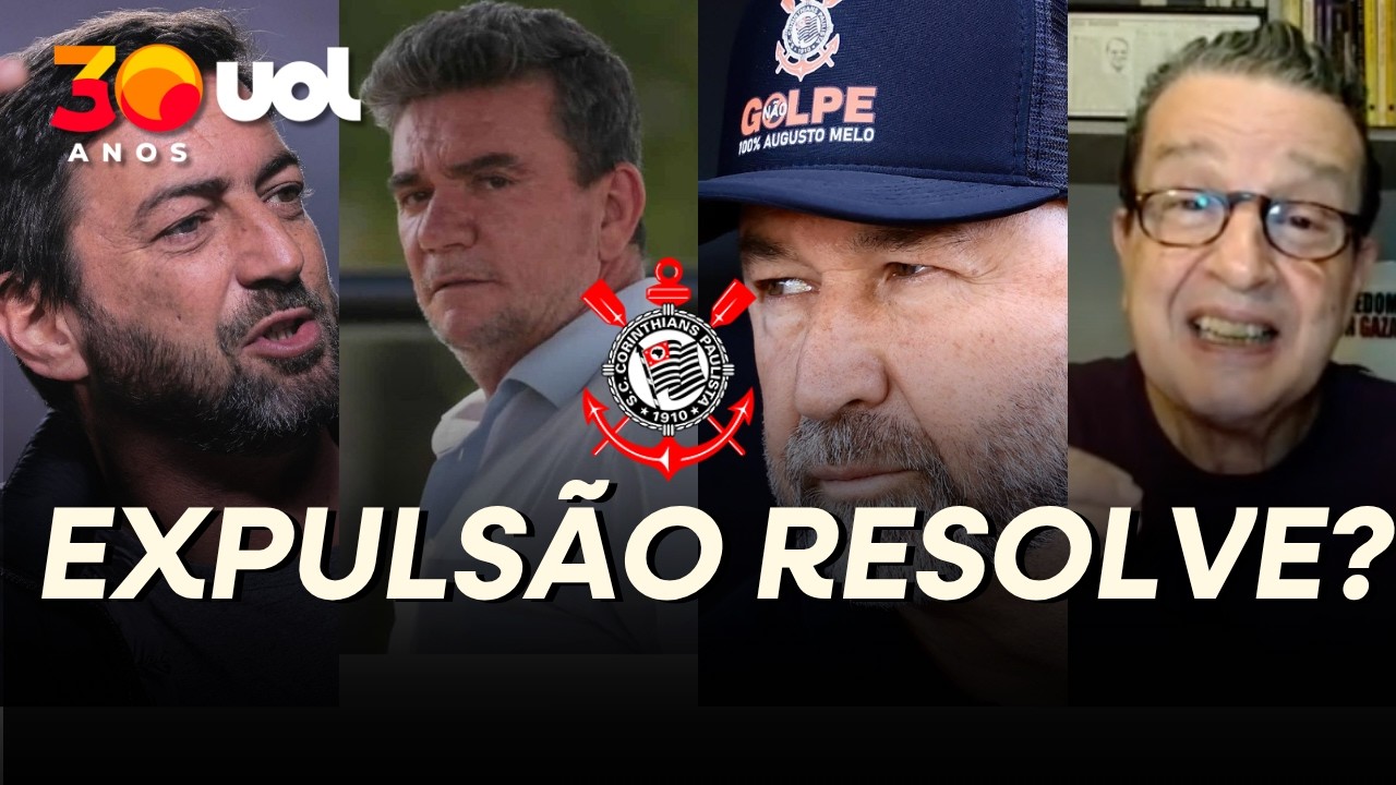 CORINTHIANS TEM TRÊS EX-PRESIDENTES EXCLUÍDOS EM UMA SEMANA! BASTA EXPULSAR? COLUNISTAS DEBATEM