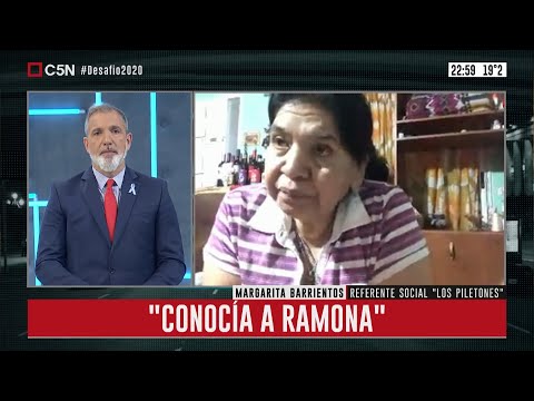CORONAVIRUS | Margarita Barrientos: Conocía a Ramona Medina. Lamentamos su fallecimiento