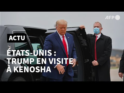 En visite à Kenosha, Trump ne prévoit pas de rencontrer la famille de Jacob Blake | AFP