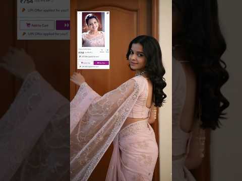 trending saree meesho #saree #india #meesho #meeshohaul #shorts #tamilmovie