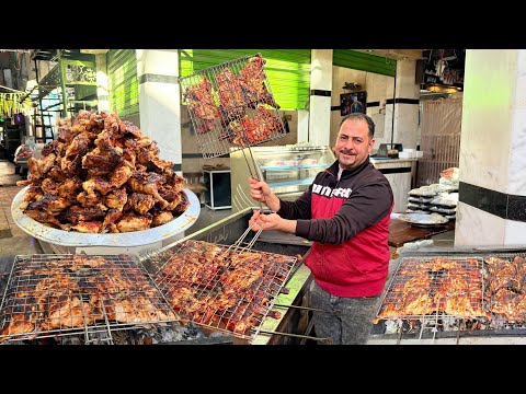 طريقة الفراخ المشوية علي الفحم وسر الطعم واللون والريحة بتاعت المطعم الكبيرة🔥 لذيذة بشكل لايصدق😋