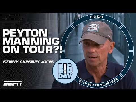 Peyton Manning was in Kenny Chesney’s BAND?! 😂🎸 | Big Day with Peter Schrager