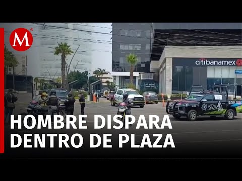 Hombre amenaza con disparar en Plaza Centro Mayoren, Puebla; ya está detenido