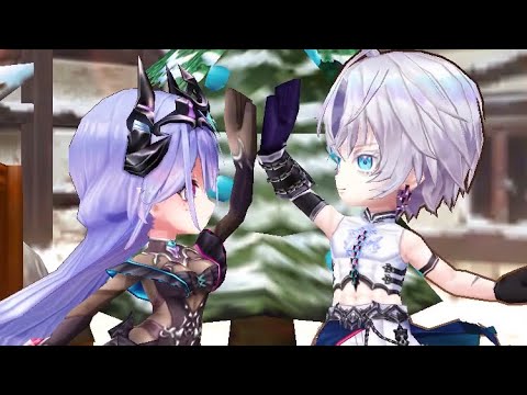 【白猫プロジェクト】破壊の死闘 ( 星50 )　槍ジン & 輝剣シェヲル　ソロ【CLOSESKY:DESTRUCTION -前章-】