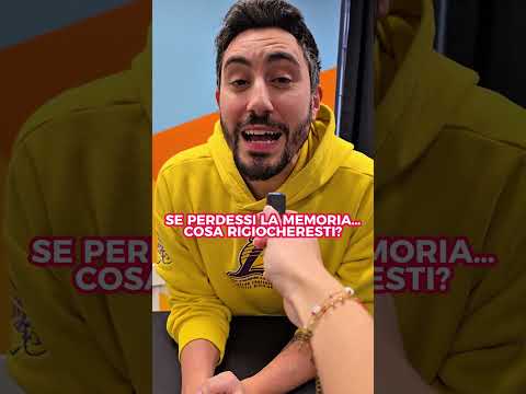 Se perdessi la memoria, quale gioco rigiocheresti da capo?