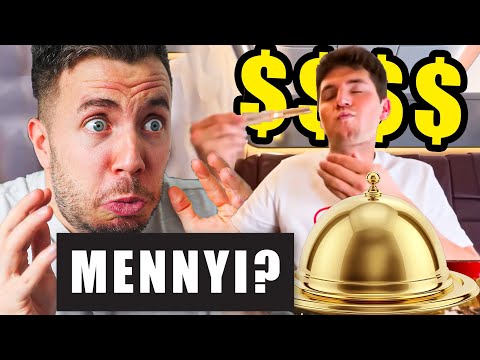 Ezeket az ÉTELEKET szolgálják fel ELSŐ OSZTÁLYON!