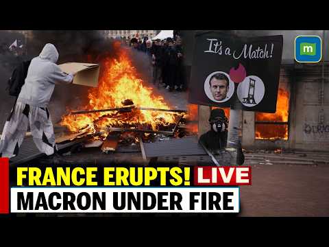🔴France Erupts <strong>LIVE</strong>: Angry Crowds Hit Streets <strong>Over</strong> Rising Costs | Macron Under Fire