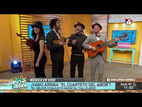 Vamo Arriba que es domingo - Música en vivo con El cuarteto del amor