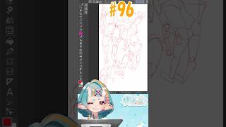 【96回目】Gesture Drawing  #shorts #artshorts