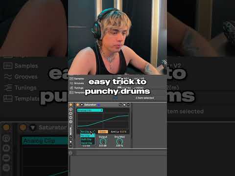 wanna crunchy drums? do this