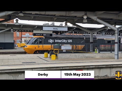 Trains at Derby (15/05/2023) ft:@travellingmix
