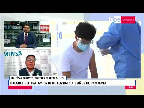 Noticias Tarde | Dr. César Munayco, director general del CDC Minsa - 6/03/2023