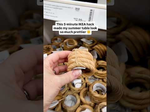 IKEA Hack that makes your summer table look expensive 🫰