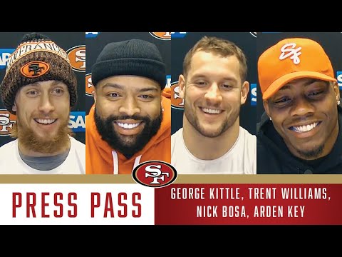Kittle, Williams, Bosa, Key: 49ers are    Looking Forward to Playing against the Cowboys video clip