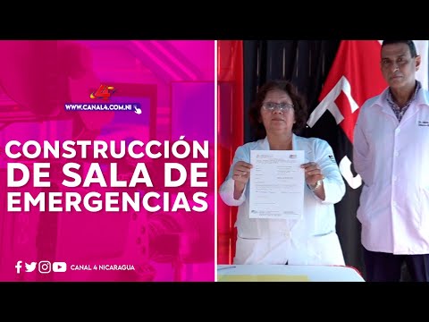 Inicia construcción de sala de emergencias en Hospital Alemán Nicaragüense