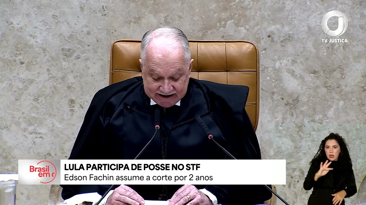 Edson Fachin assume a corte por 2 anos