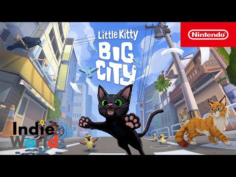 Little Kitty, Big City - Announcement Trailer - Nintendo Switch