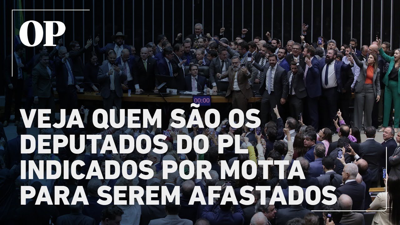 Veja quem são os deputados do PL indicados por Motta para serem afastados