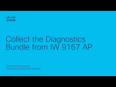 Collect the diagnostics bundle from IW 9167 on CURWB mode