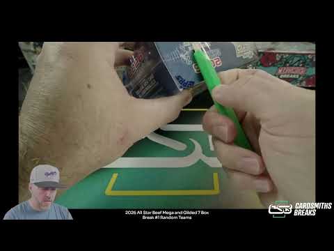2026 All Star Beef Mega and Gilded 7 Box Break #1