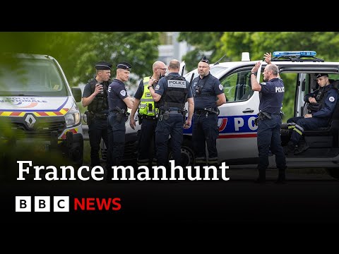 France manhunt continues as prisoner escapes after ambush | BBC News