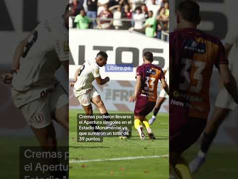 UNIVERSITARIO ES CAMPEÓN DEL TORNEO APERTURA 🔥⚽️ | Líbero
