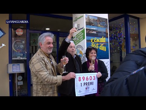 L'Escala se queda con todo el primer premio de la Lotería del Niño