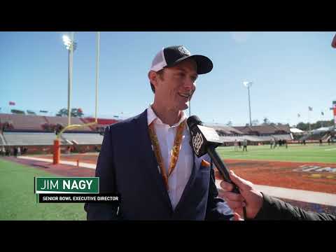 1-On-1 with Executive Director of the Reese's Senior Bowl Jim Nagy | The New York Jets | NFL video clip