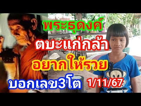 พระธุดงค์ตบะแก่กล้าอยากให้รวยบ