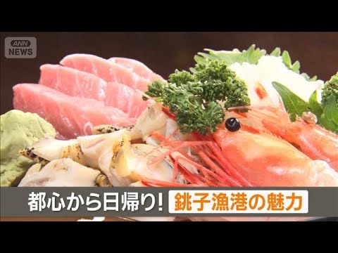 ニュースの動画サムネイル - 都心から日帰り！港町・銚子の魅力　お手頃なデカ盛り大トロ丼も【グッド！いちおし】【グッド！モーニング】(2025年7月26日)