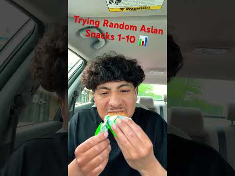 Rating random asian snacks