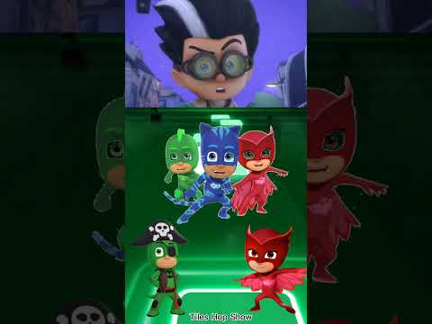 Pj Masks 🆚 Paw Patrol Rescue Time | Tiles Hop EDM Rush #shorts #tileshop #viralvideo #pjmasks