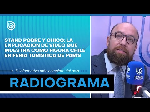 Stand pobre y chico: La explicación de video que muestra a Chile en feria turística de París